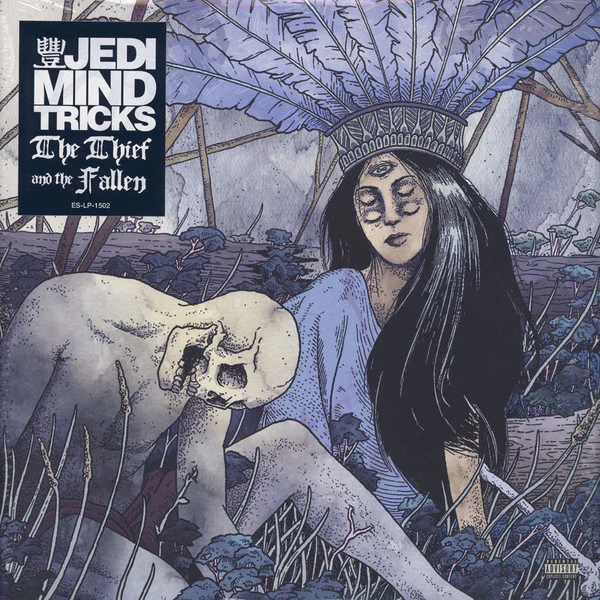 JEDI MIND TRICKS, The Thief And The Fallen (Enemy Soil; ESLP15021, US 2015, Gatefold, 1 x White Vinyl, 1 x Blue Vinyl) LP VG+/VG
