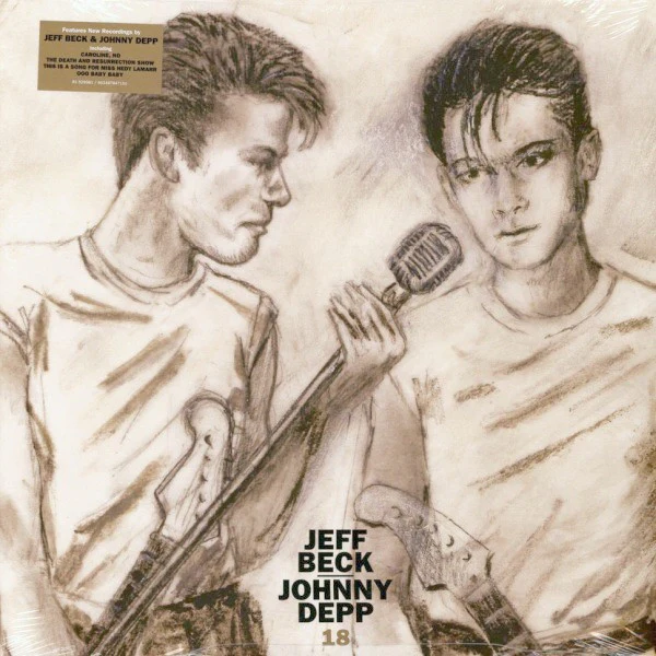 JEFF BECK - JOHNNY DEPP, 18 (Rhino Records; R1 629961, Europe 2022) LP EX/EX
