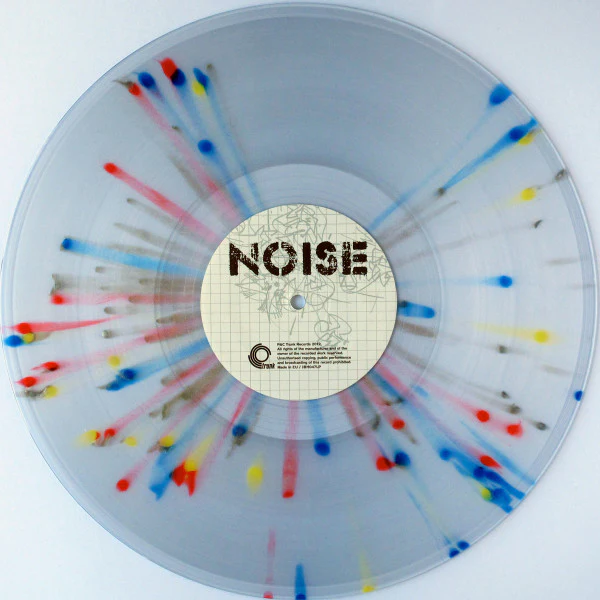 JEFF KEEN, Noise Art (Trunk Records; JBH047LP, UK 2012, Picture Sleeve, Insert, Splatter Vinyl), SALE - Up to 50% Off the Original Price  LP G+/VG+ - Image 2