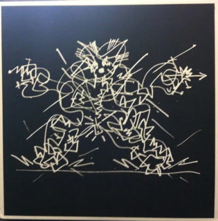 JEFF KEEN, Noise Art (Trunk; JBH047LP, UK 2013, Black Screen Printed Sleeve, Insert, Postcard, Limited Edition of 100, Clear Vinyl, First Pressing) LP EX/EX