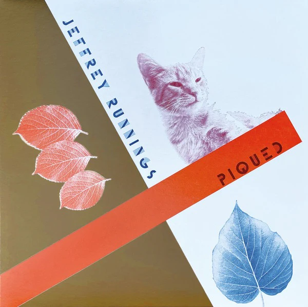 JEFFREY RUNNINGS, Piqued (Independent Project Records; IP092, US 2025, Inside Loading Gatefold Sleeve, Booklet, Art Cards, With 12" & OBI. For Against) LP VG+/VG+