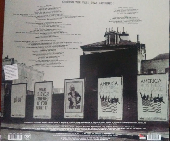 JELLO BIAFRA, The Big Ka-Boom, Part One (Alternative Tentacles; VIRUS 276, US 2002, Insert) LP VG/VG - Image 2