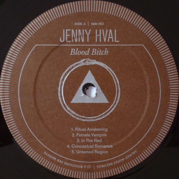 JENNY HVAL, Blood Bitch (Sacred Bones Records; SBR-161, US 2016, Inner) LP VG+/VG+ - Image 3