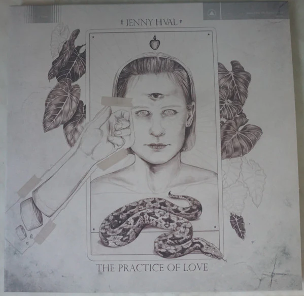 JENNY HVAL, The Practice Of Love (Sacred Bones Records; SBR-229, US 2019, Booklet, Tarot Cards, Gold And Silver Splatter Vinyl, Limited Edition of 500) LP EX/EX