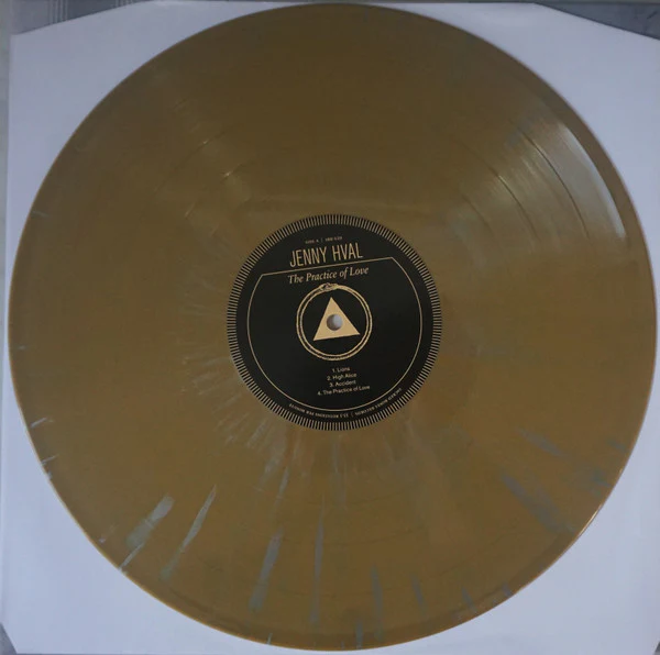 JENNY HVAL, The Practice Of Love (Sacred Bones Records; SBR-229, US 2019, Booklet, Tarot Cards, Gold And Silver Splatter Vinyl, Limited Edition of 500) LP EX/EX - Image 2