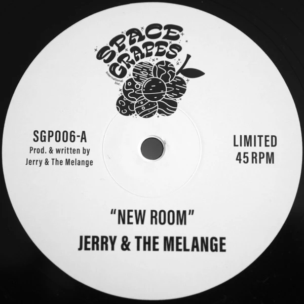 JERRY & THE MELANGE / BOB & THE RUSTLERS, New Room / Rustle Bob's Creek (Space Grapes; SGP006, Netherlands 2023), SALE - Up to 50% Off the Original Price 12" /G+