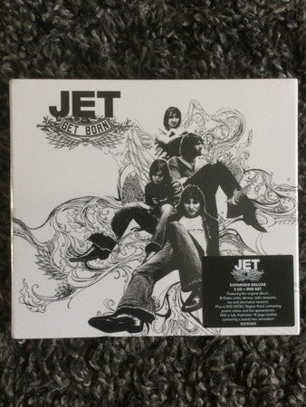 JET, Get Born (Cherry Red; QCDTRED826, UK 2020 Reissue, Quadruple Digipak, 2CDs & DVD) 3xCD EX/EX