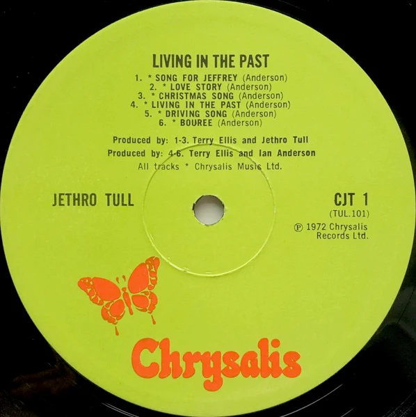 JETHRO TULL, Living in the Past (Chrysalis Green Labels With TUL In Brackets; CJT1, UK 1972, Book Sleeve) 2xLP VG/VG - Image 3