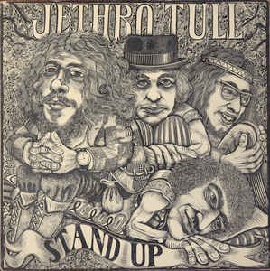 JETHRO TULL, Stand Up (Island Pink/Black Block Logo; ILPS 9103, UK 1969, GateFold Pop up Sleeve) LP VG+/G
