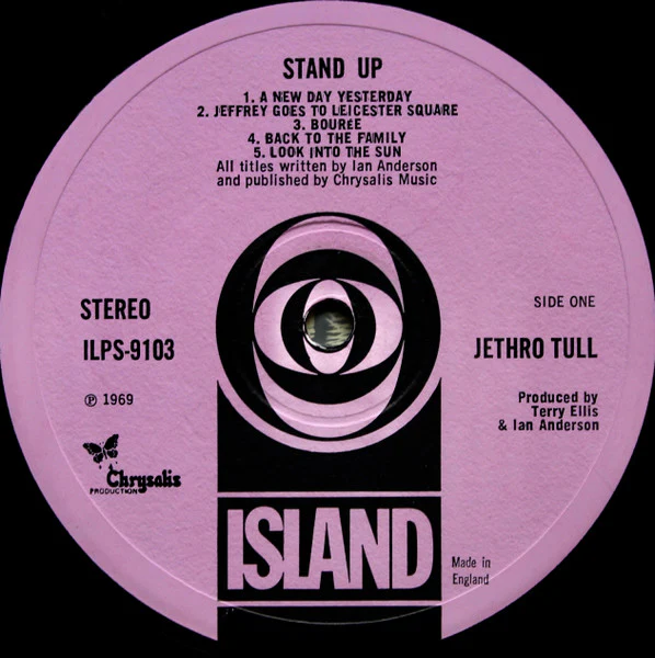 JETHRO TULL, Stand Up (Island Pink/Black Block Logo; ILPS 9103, UK 1969, GateFold Pop up Sleeve) LP VG+/G - Image 3