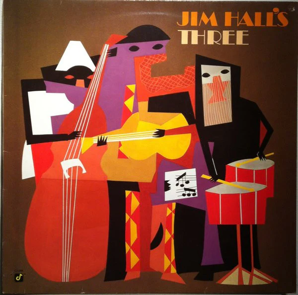 JIM HALL, Jim Hall's Three (Concord Jazz ; CJ-298, Germany 1986) 12" VG/VG