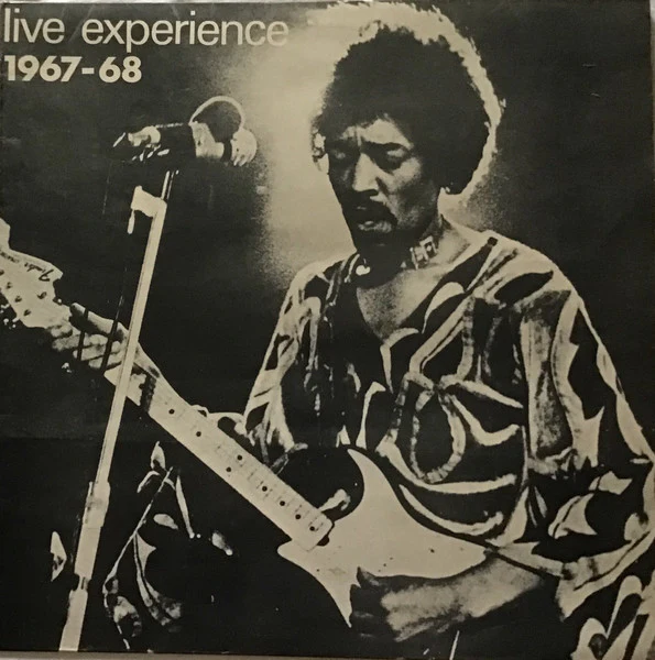JIMI HENDRIX, Live Experience 1967-1968 (, UK 1969, Insert, Unofficial) LP VG/VG