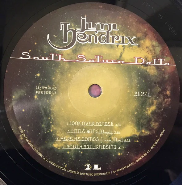 JIMI HENDRIX, South Saturn Delta (Experience Hendrix; 88697 85760 1, Europe 2017 Reissue, Gatefold, Booklet) 2xLP VG+/VG+ - Image 3