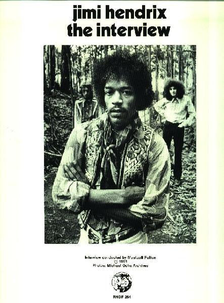 JIMI HENDRIX, The Interview (Rhino Records; RNDF 254, US 1982, Die Cut Sleeve, Picture Disc), SALE - Up to 50% Off the Original Price LP VG/VG - Image 3