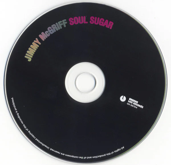 JIMMY MCGRIFF, Soul Sugar (Groove Hut Records; GH 66704, Europe 2007 Reissue) CD VG/VG - Image 3