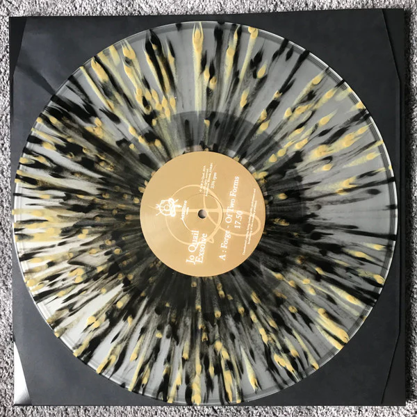 JO QUAIL, Exsolve (Adderstone Records; ASR001, UK 2019, Limited Edition, Clear With Black And Gold Splatter), SALE - Up to 50% Off the Original Price  2xLP EX/EX - Image 3