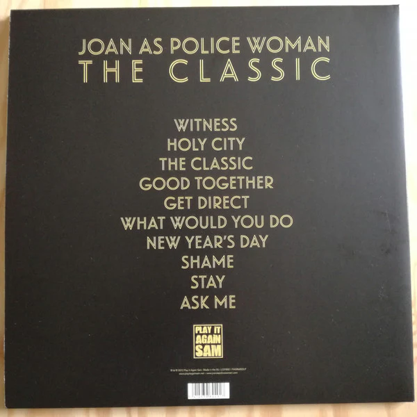 JOAN AS POLICE WOMAN, The Classic (PIAS; PIASR685DLP, UK 2014, 2 Inners, With CD) 2xLP EX/EX - Image 2