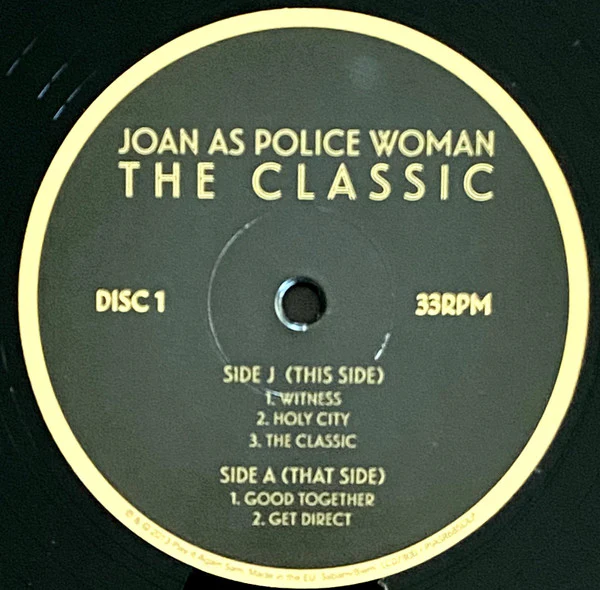 JOAN AS POLICE WOMAN, The Classic (PIAS; PIASR685DLP, UK 2014, 2 Inners, With CD) 2xLP EX/EX - Image 3