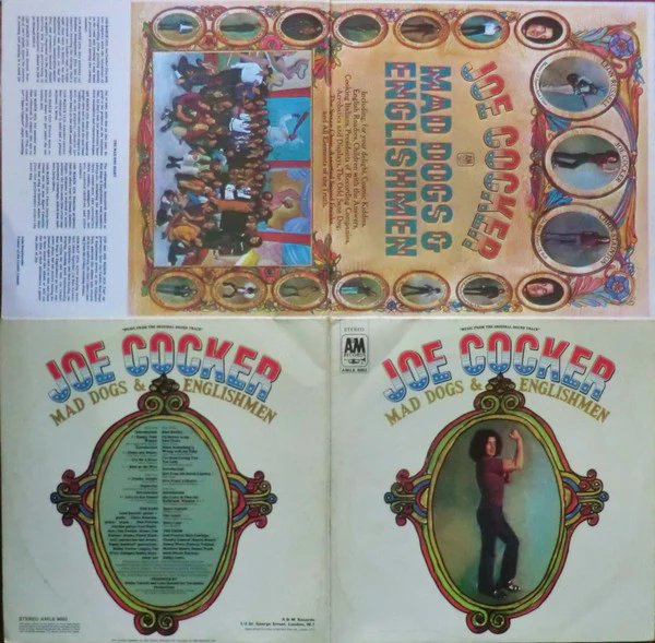 JOE COCKER, Mad Dogs and Englishmen (A&M; AMLS 6002, UK 1970, Fold Out Sleeve) 2xLP VG/G - Image 2