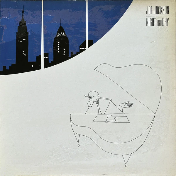 JOE JACKSON, Night And Day (A&M Records; AMLH 64906, UK 1982, Gatefold, trumpet logo matrix) LP VG+/VG+