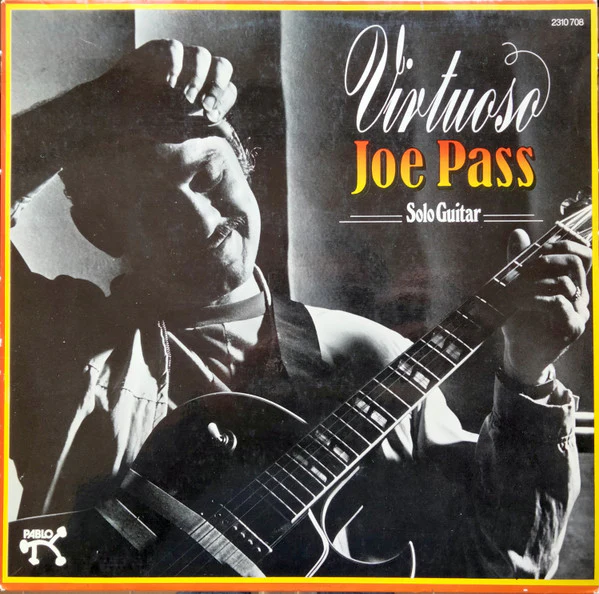 JOE PASS, Virtuoso (Pablo Records; 2310 708, Germany 1974) LP VG/VG