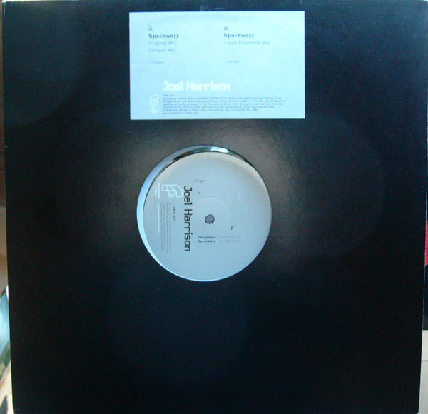 JOEL HARRISON, Spacewayz (Foundation Music; FMS-007, UK 2003, Stickered Plain Sleeve) 12" VG/VG+