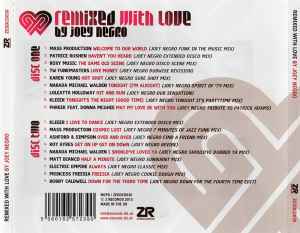 JOEY NEGRO, Remixed With Love By Joey Negro (Z Records; ZEDDCD030, UK 2013, Jewel Case, Booklet) 2xCD VG+/EX - Image 2