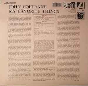 JOHN COLTRANE, My Favorite Things (Atlantic; SD 1361, Europe 2014 Reissue, Stereo) LP NEW/NEW - Image 2