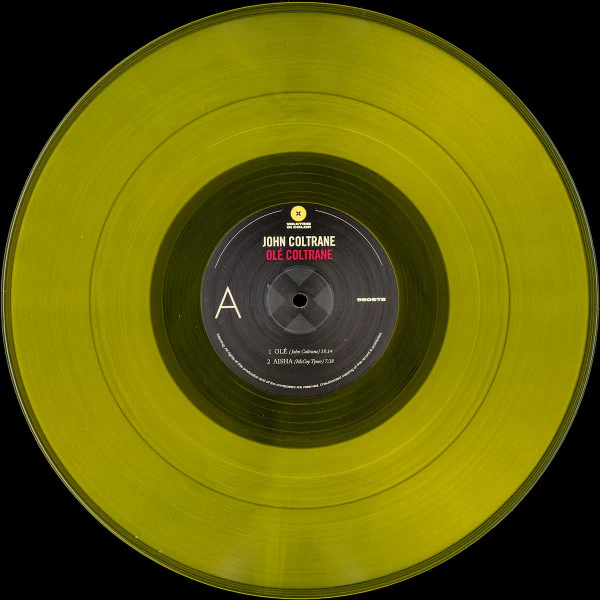 JOHN COLTRANE, Ole (The Complete Session) (WaxTime In Color; 950678, Europe 2019 Reissue, Yellow Vinyl ), SALE - Up to 50% Off the Original Price LP NEW/NEW - Image 3
