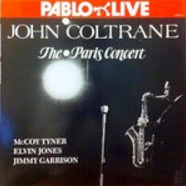JOHN COLTRANE, Paris Concert (Pablo Live; 2308 217, US 1979, Picture Sleeve, Inner) LP VG/G+