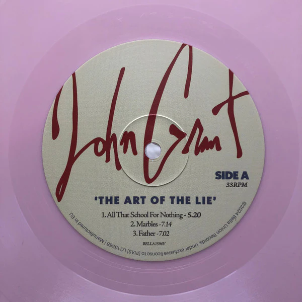 JOHN GRANT, The Art Of The Lie (Bella Union; BELLA1594VX, Europe 2024, Gatefold, 2 Inners) 2xLP EX/VG+ - Image 3