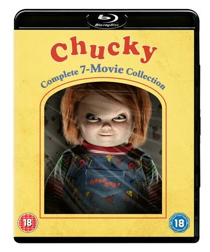 JOHN LAFIA, Chucky: The Complete 7 Movie Collection (Universal ; 831 312 6, Europe 2017) 7xBlu-Ray VG+/VG+