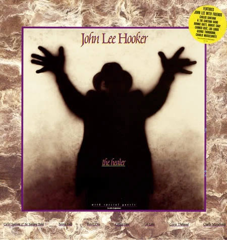 JOHN LEE HOOKER, The Healer (Silvertone; ORE LP 508, Europe 1989) LP VG+/VG+