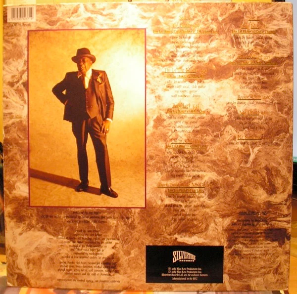 JOHN LEE HOOKER, The Healer (Silvertone; ORE LP 508, Europe 1989) LP VG+/VG+ - Image 2