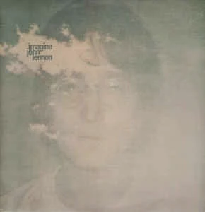JOHN LENNON, Imagine (Apple; PAS 10004, UK 1971, Laminated Sleeve, Inner, Postcard, No Poster) LP VG/VG