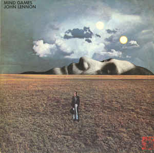JOHN LENNON, Mind Games (Apple; PCS 7165, UK 1973, Inner, 1U/1U Matrix) LP VG/VG