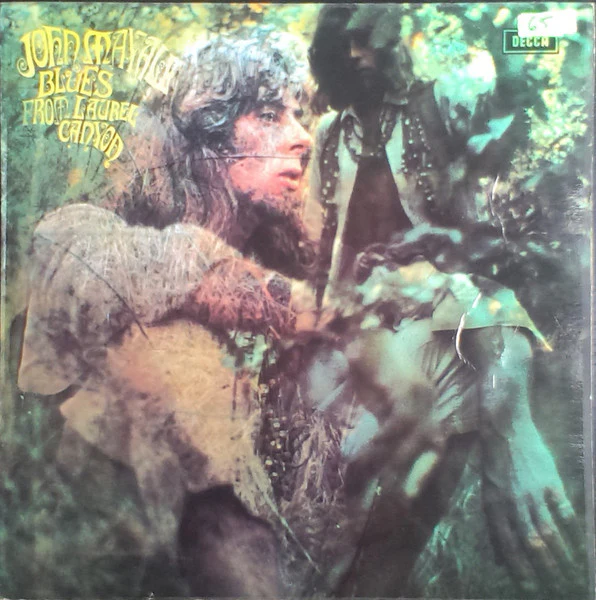 JOHN MAYALL, Blues From Laurel Canyon (Decca Unboxed Labels; SKL 4972, UK 1969 Reissue, Robert Stace Laminated Gatefold Sleeve With Indicator Hole & Small Decca Box On Front, Company Inner,  LP VG/G