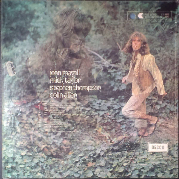JOHN MAYALL, Blues From Laurel Canyon (Decca Unboxed Labels; SKL 4972, UK 1969 Reissue, Robert Stace Laminated Gatefold Sleeve With Indicator Hole & Small Decca Box On Front, Company Inner,  LP VG/G - Image 2