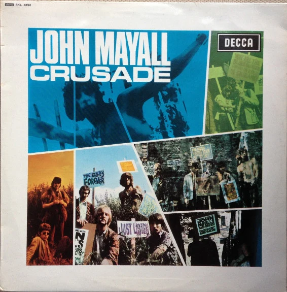 JOHN MAYALL'S BLUESBREAKERS, Crusade (Decca; SKL 4890, UK 1967, Stereo), SALE - Up to 50% Off the Original Price LP VG/VG