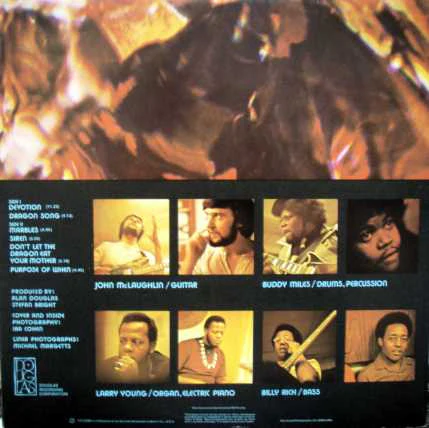 JOHN MCLAUGHLIN, Devotion (Douglas; S DGL 65075, UK 1972, Gatefold) LP VG/VG+ - Image 2