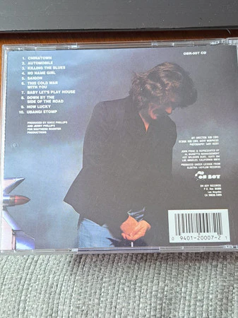 JOHN PRINE, Pink Cadillac (Oh Boy Records; OBR007CD, US 2000s Reissue) CD VG/VG+ - Image 2