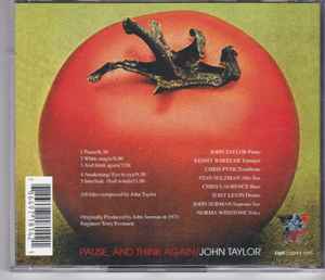 JOHN TAYLOR, Pause, And Think Again (FMR Records; FMR CD24-L1295, UK 1995, Jewel Case, Booklet) CD VG+/VG+ - Image 2
