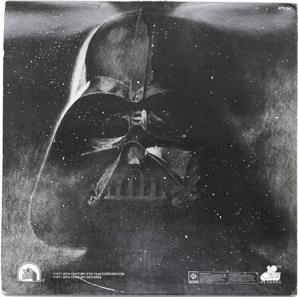 JOHN WILLIAMS, Star Wars - OST (20th Century; BTD 541, UK 1977, Gatefold, Insert, No Poster, Non-Stickered Sleeve) 2xLP VG+/G+ - Image 2