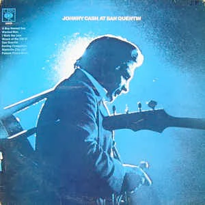 JOHNNY CASH, Johnny Cash At San Quentin (CBS Orange (33 1/3 On Label); 63629, UK 1969, Matt Sleeve, Stereo) LP VG+/VG+