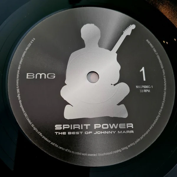 JOHNNY MARR, Spirit Power (The Best Of Johnny Marr) (BMG; NVLP006, Europe 2023, Gatefold, 2 Inners, 180 Gram Vinyl) 2xLP EX/VG - Image 2