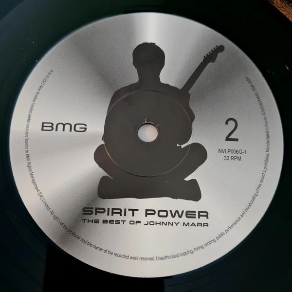 JOHNNY MARR, Spirit Power (The Best Of Johnny Marr) (BMG; NVLP006, Europe 2023, Gatefold, 2 Inners, 180 Gram Vinyl) 2xLP EX/VG - Image 3