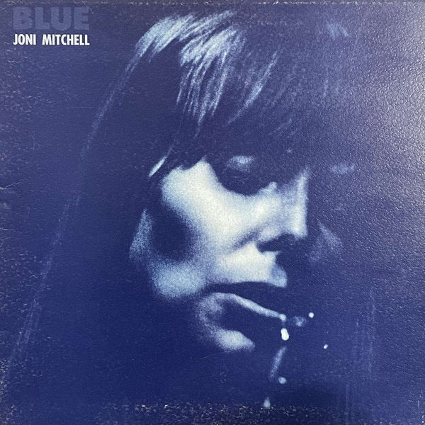 JONI MITCHELL, Blue (Reprise Tan; K 44128, UK 1972 Reissue, Textured Sleeve, Plain Inner, A1/B1 No WB Logo, No Made In UK, Small V) LP VG+/VG+