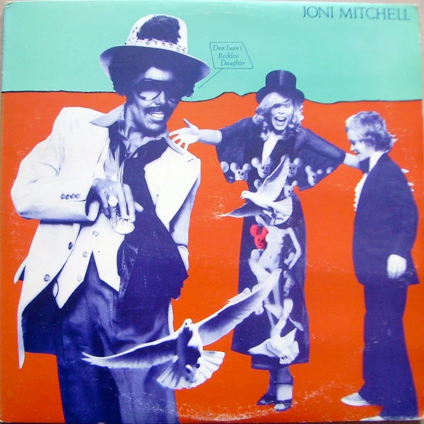 JONI MITCHELL, Don Juan's Reckless Daughter (Asylum Records  ; K63003, UK 1978 Reissue, Gatefold, 2 Inners) 2xLP VG/VG