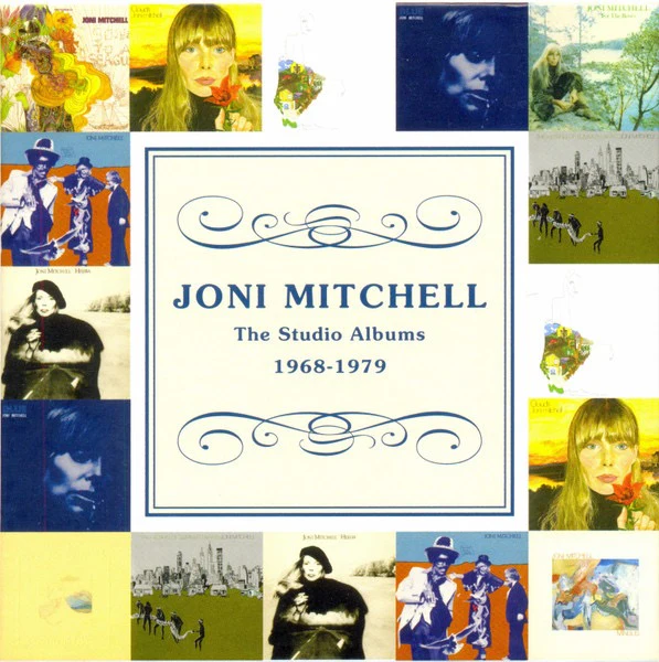JONI MITCHELL, The Studio Albums 1968-1979 (Warner Music; 8122797178, Europe 2012, Box Set, Inners) 10xCD VG+/VG