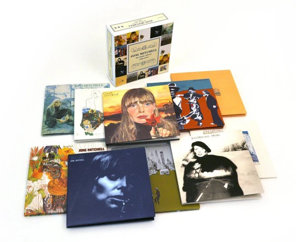 JONI MITCHELL, The Studio Albums 1968-1979 (Warner Music; 8122797178, Europe 2012, Box Set, Inners) 10xCD VG+/VG - Image 3